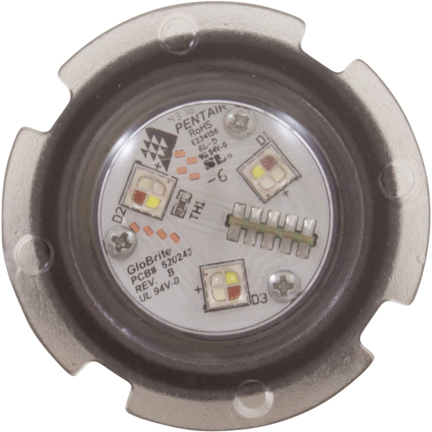 Pool/Spa Light, Pentair GloBrite Color LED,12v,15W,50ft Cord