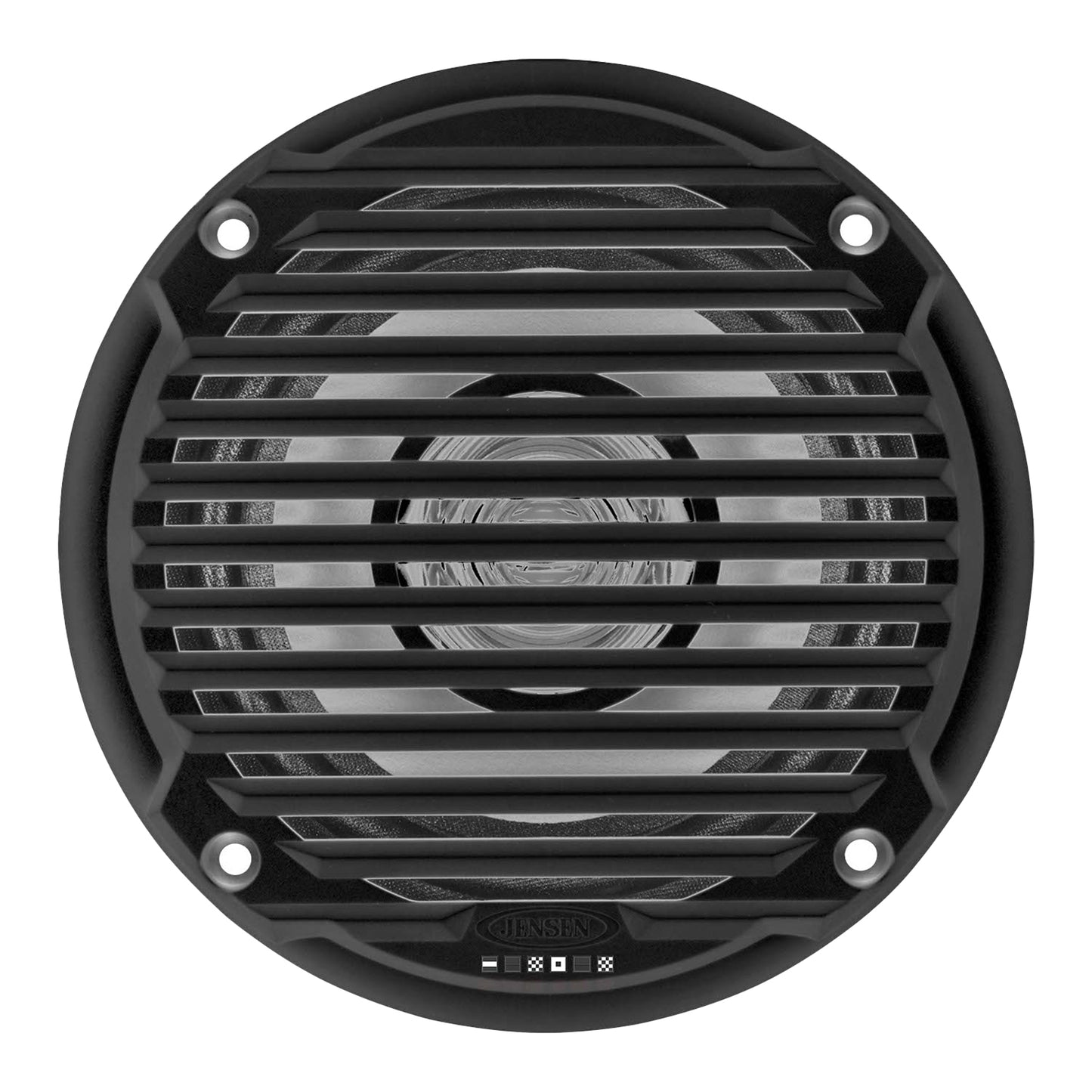 JENSEN 5.25” Black Dual Cone Waterproof Speaker
