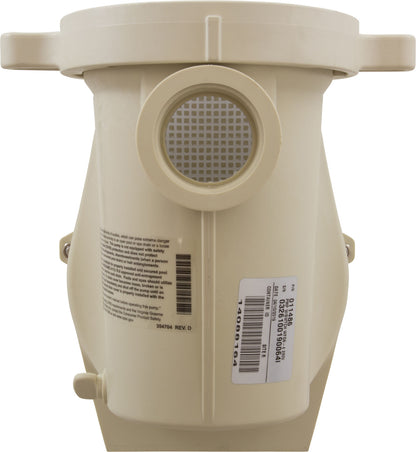 Pump, Whisperflo, 230V, 1Hp, 2 Spd, w/ Switch