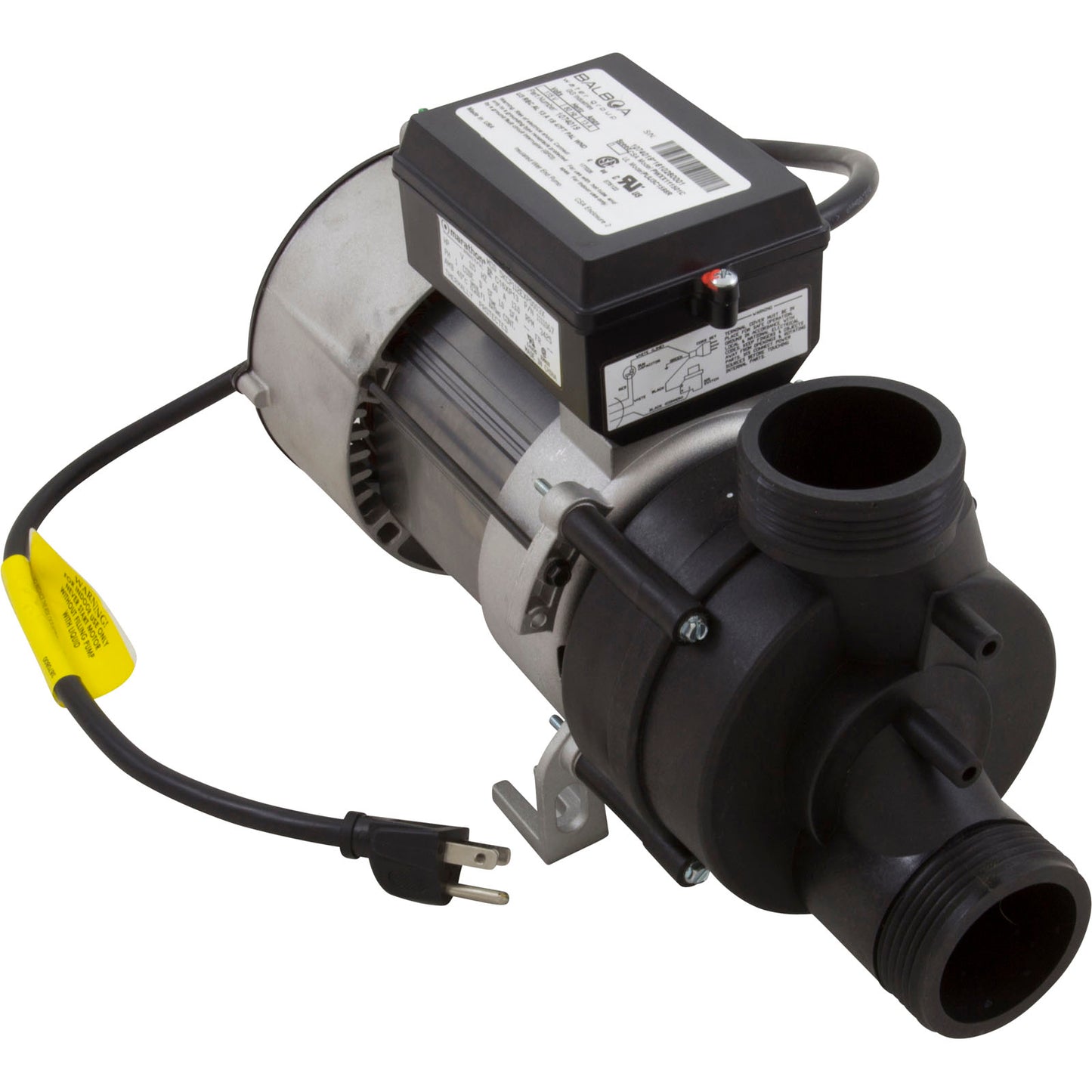 Pump, Bath, BWG Power WOW, 1.5hp, 115v, 1-Spd, 13A, Nema Cord