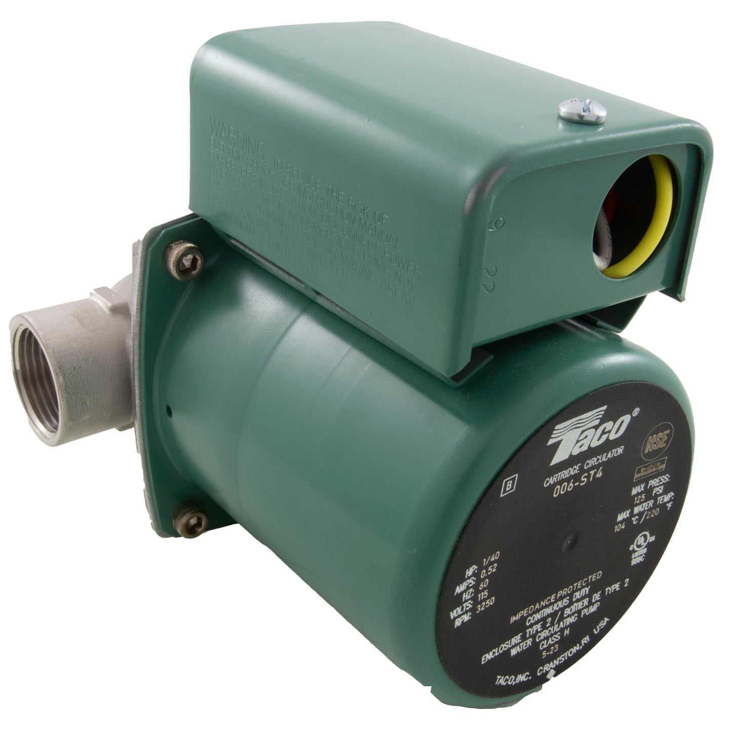 Pump, Circ, Little Giant, 1/40hp, 115v, Cast Iron