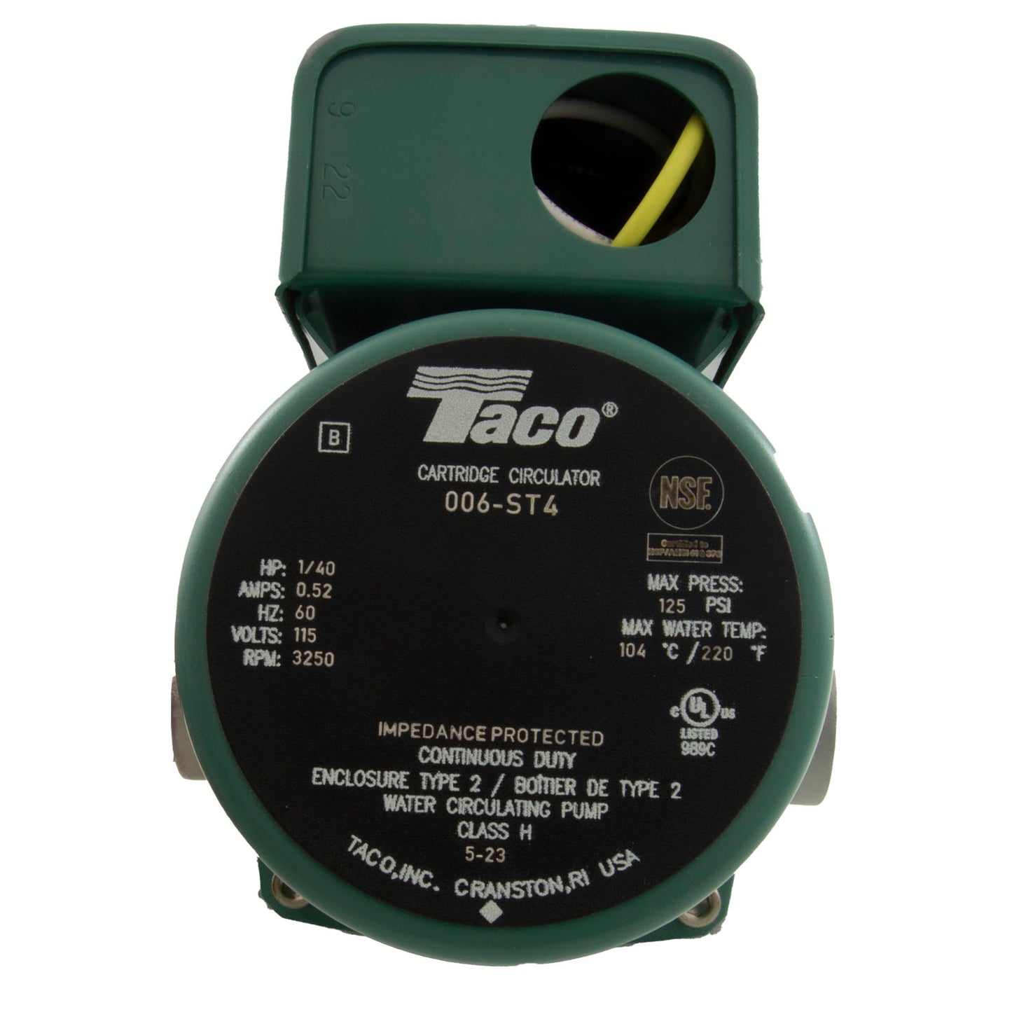 Pump, Circ, Little Giant, 1/40hp, 115v, Cast Iron