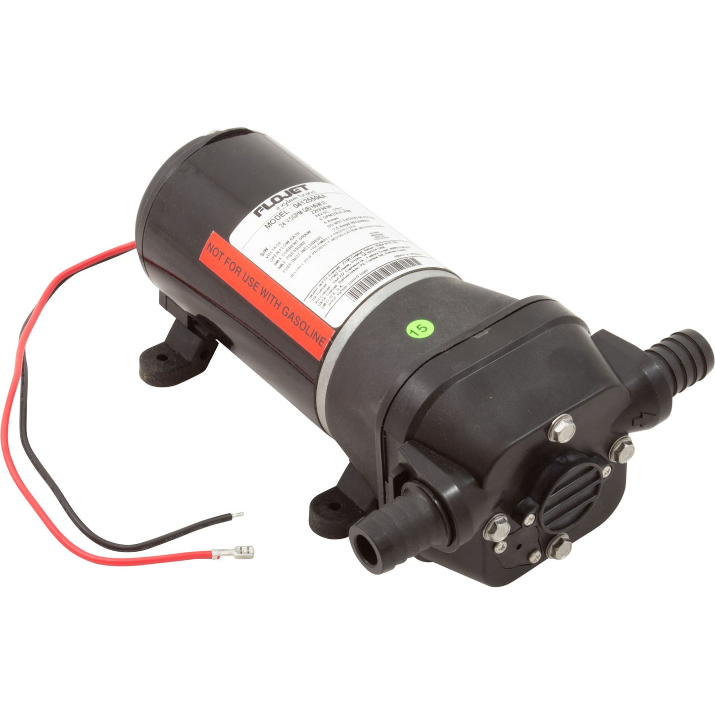 Pump, Xylem Flojet 4100 Quad, 24VDC, 5A, 5.0GPM