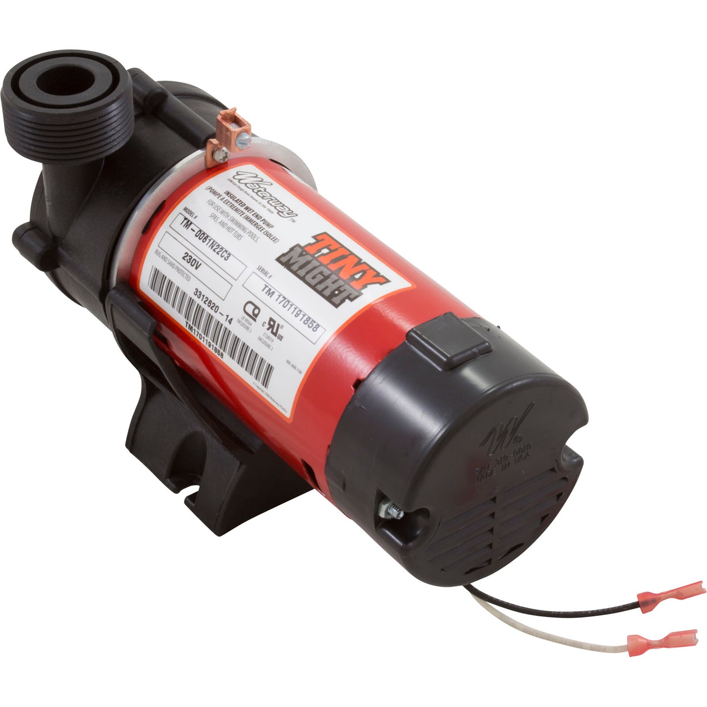 Pump, Circ, WW Tiny Might, 1/16hp, 230v, 1/2"s x s/1"Union, OEM