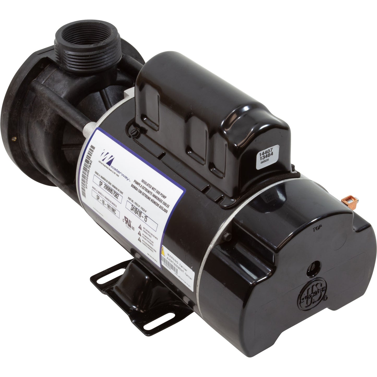 Pump, WW E-Series, 1.0SPL, 115v, 1-Spd, 48fr, 1-1/2", OEM