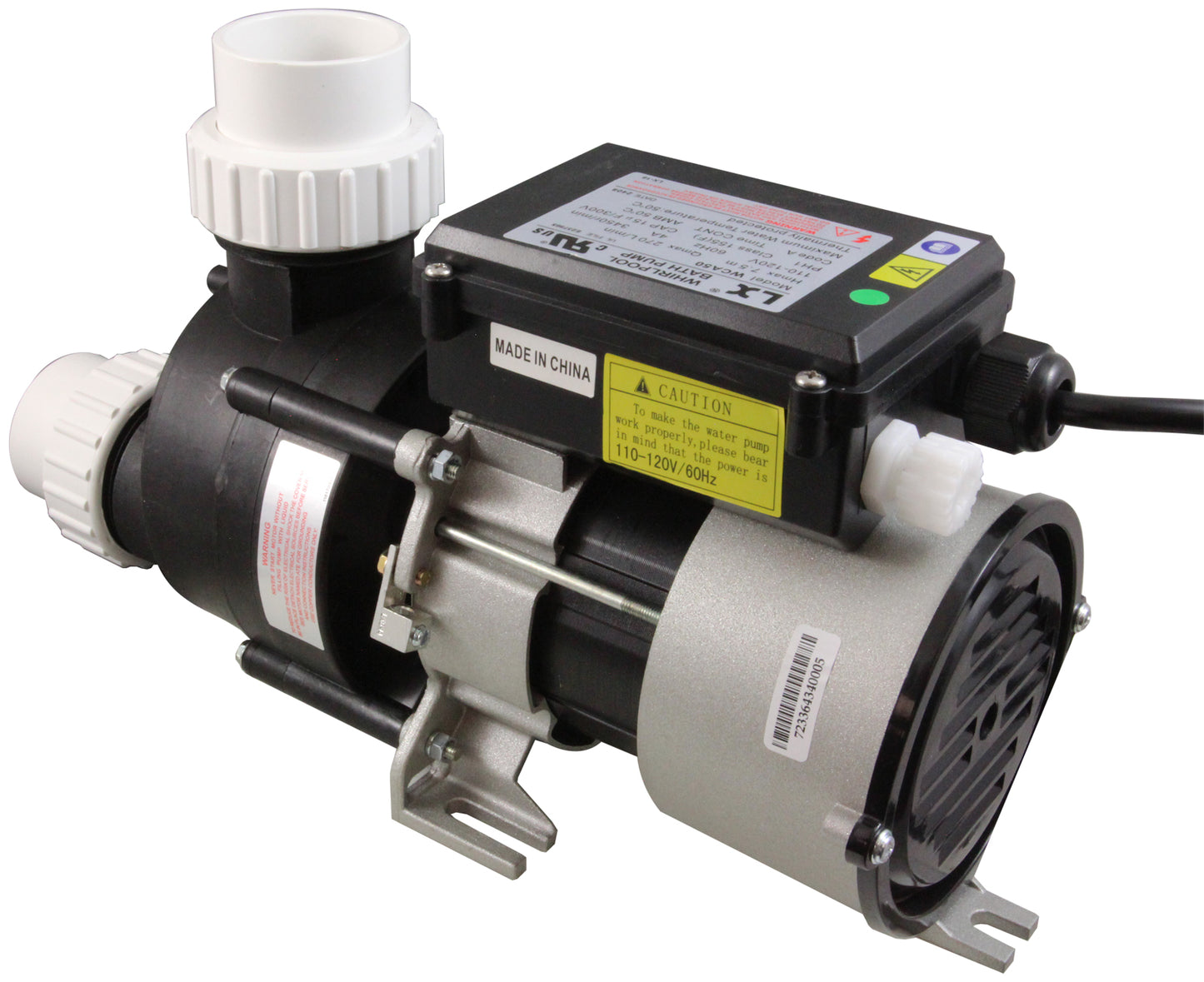 Pump, Circ, LX WCA, for Platinum Spa (USA Version) , w/Air Switch