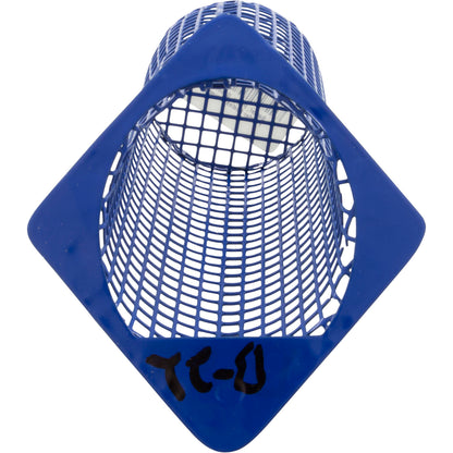 Basket, Pump, Generic, Metal, Powder Coated, Square Top