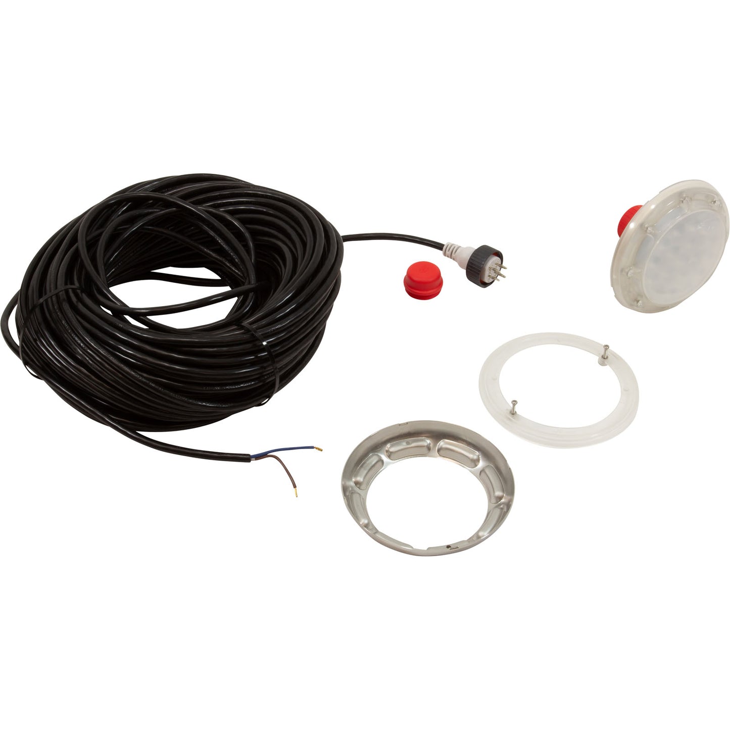 PAL 2Wire Evenglow CW Nicheless Lt, w/80ft, 12VAC/12VDC/24VDC