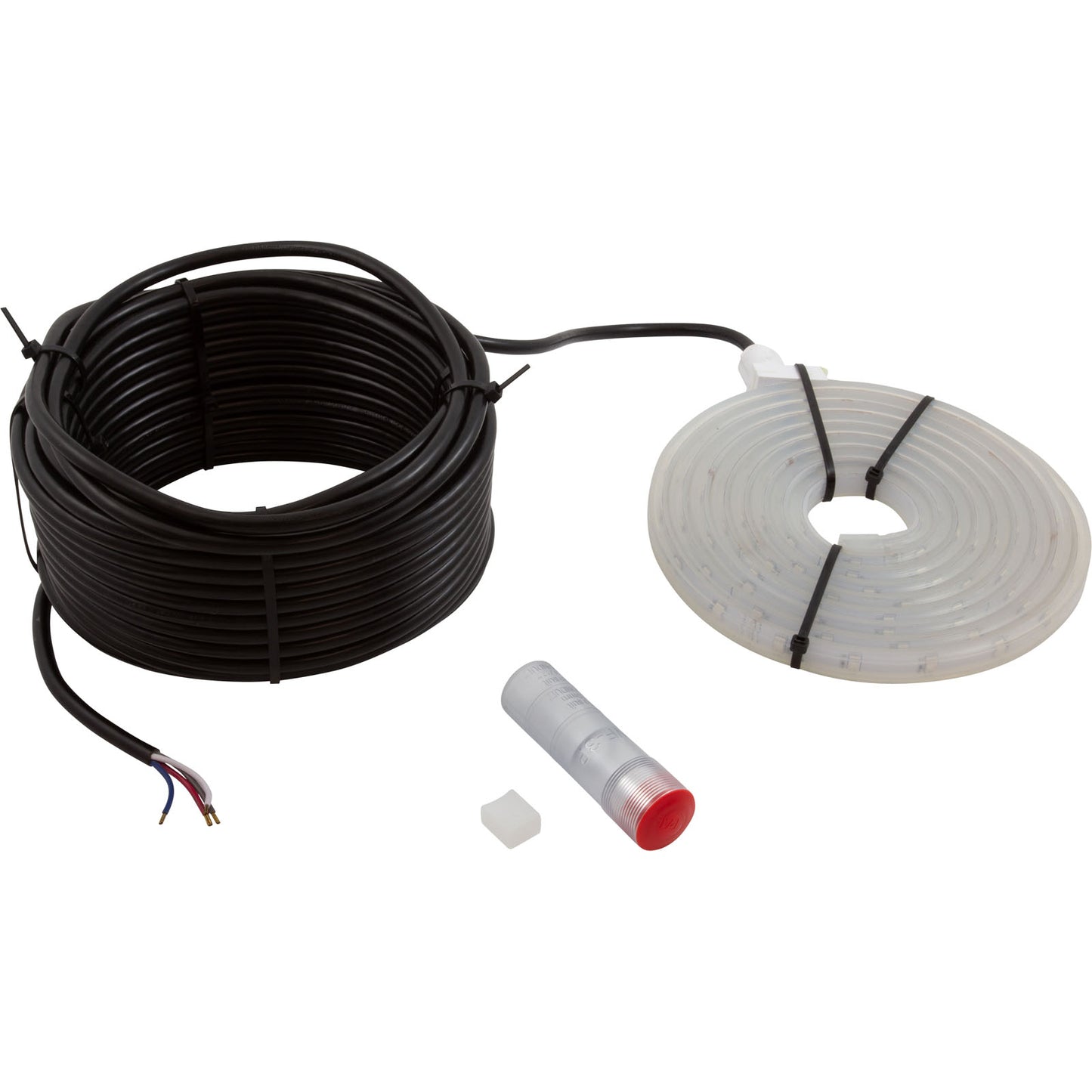 PAL 4-Wire PLOP RGB Perim Strip Light, 8ft, 80ft Cord, 24VDC