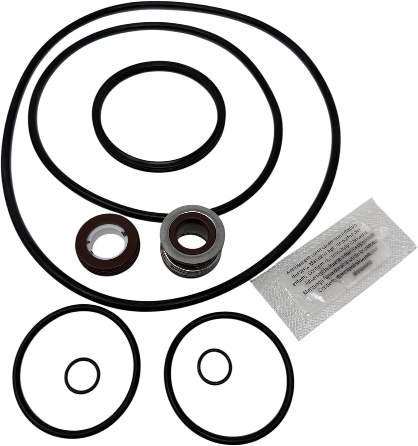 Salt Pool Pump Seal O-Ring Repair Rebuild Kit for Pentair® SuperFlo SuperMax 78V
