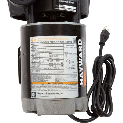 40 Gpm Hayward Power-Flo LX Pump, 115v, 1-Speed, W/Cord