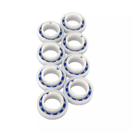 8 Pack Replacement Ball Bearing Wheel For Polaris Pool Cleaner 180 280 C-60 C60 - abcpoolparts